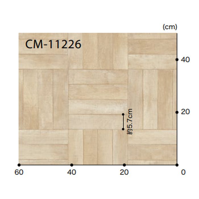 CM-11226 Hフロア CMフロア アルカイックオークパーケット
