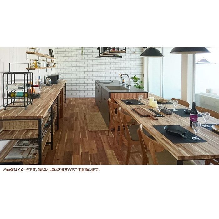 アカシア集成材 塗装 910×350×15
