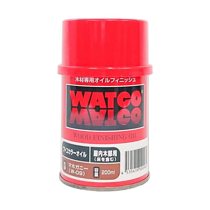 ワトコオイル W-09 マホガニー 200ml