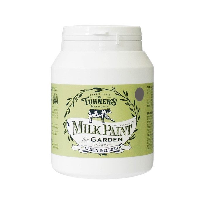 ミルクペイントforガーデン モルタルグレー 450ml