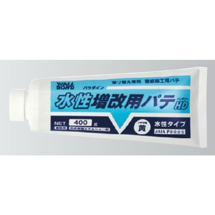 水性増改用パテ HD チューブタイプ 400g 12-8699