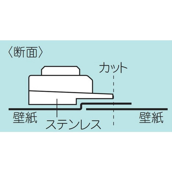 沼田式ジョイント定規 140×30mm 13-4143 KLASS（極東産機）【アウン