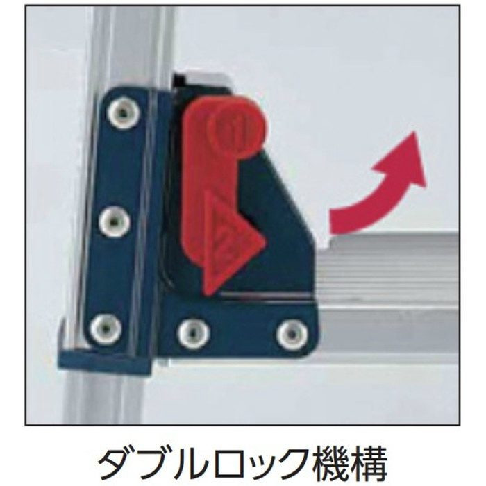 脚伸縮兼用脚立 ロングスライドタイプ SCL-150LA 64-4747