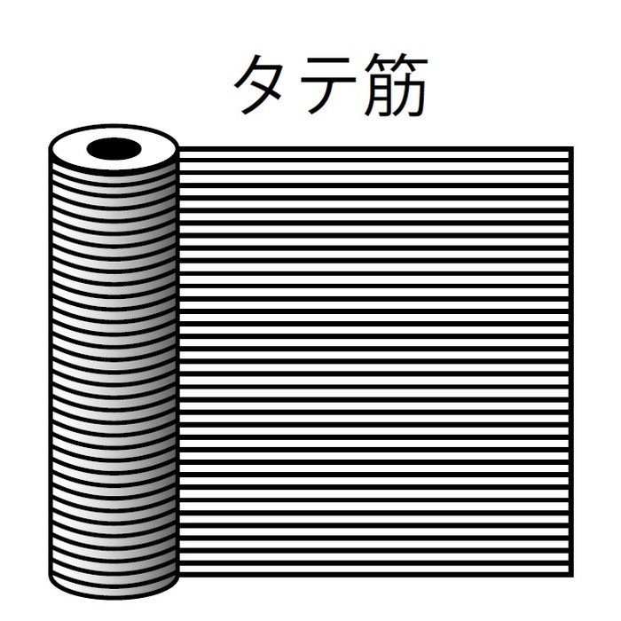 G24-001 B山ゴムマット（筋入りゴムマット） タテ筋 3mm×1000mm×10m