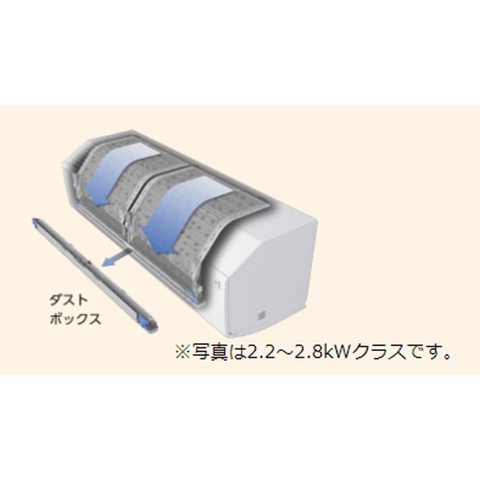 S283ATHP-W 壁掛形エアコン スゴ暖 HXシリーズ 200V電源モデル 10畳対応 室外機セット ホワイト