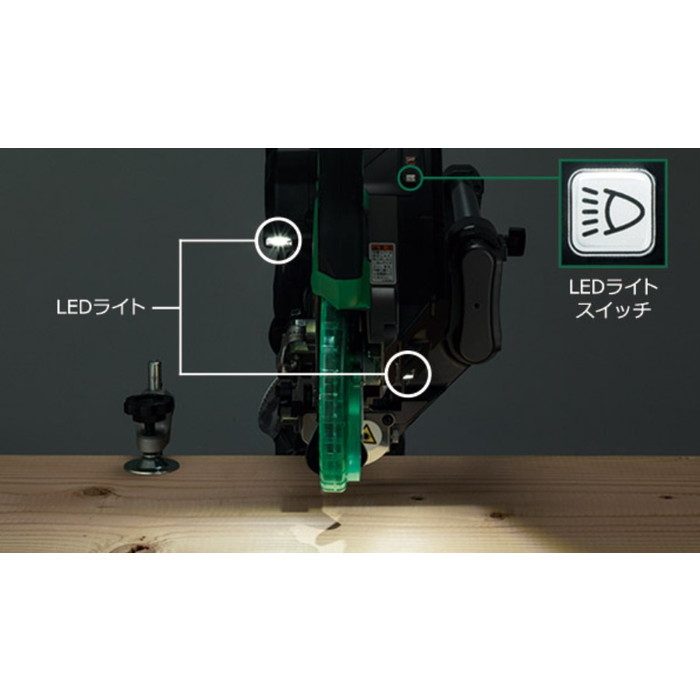 C7RSHD(K) 卓上スライド丸のこ のこ刃径190mm チップソー（黒鯱）付