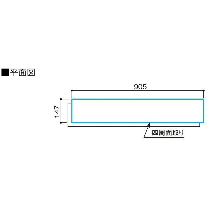 YB12545-PG ハピアオトユカ45 トレンドウッド柄（147幅タイプ） マンション用直張防音床材／特殊加工化粧シート床材 厚12.3mm  147×905mm スモークグレー 24枚入 大建工業【アウンワークス通販】