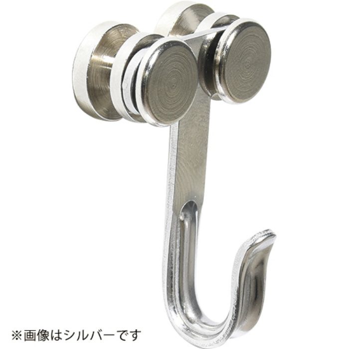 514-208 N可動フックB 壁付用 ホワイト