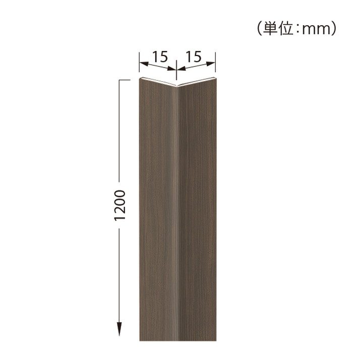 KB-22544 Sフロア 腰壁シート用専用部材 コーナー材（出隅用