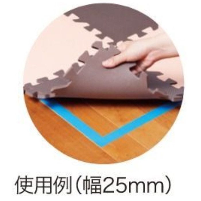 KR-25-10 強弱両面テープ25 25mm×10m巻 10個入