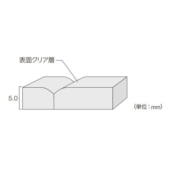 LM-4571 置敷きビニル床タイル レイフラットタイル モルタライク 5×500