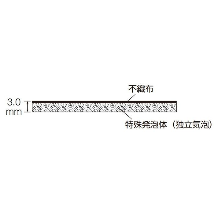 ビュージスタ VGアンダーL 3mm×900mm×20m