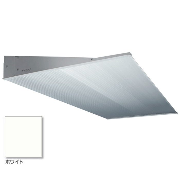 AF79-D500×L4000(WT) アルフィン アルミ庇 AF79 本体のみ 出幅500mm ひさし全長4000mm ホワイト