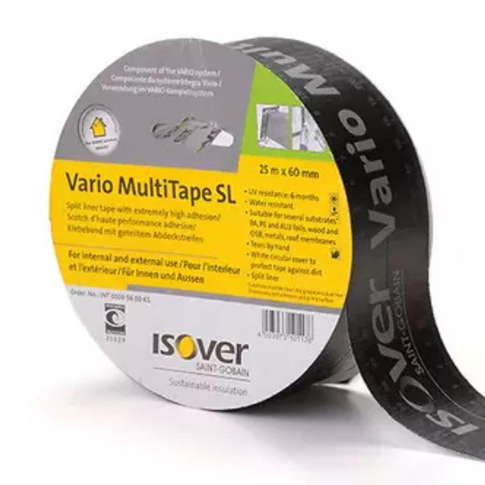VARIOMULTISL イゾベール・バリオ マルチテープSL 気密テープ 60mm×25m 10巻入
