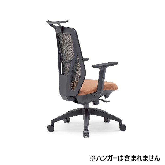 MS-1355(FG3)BR オフィスチェア M-1300シリーズ 可動肘タイプ アイコ 