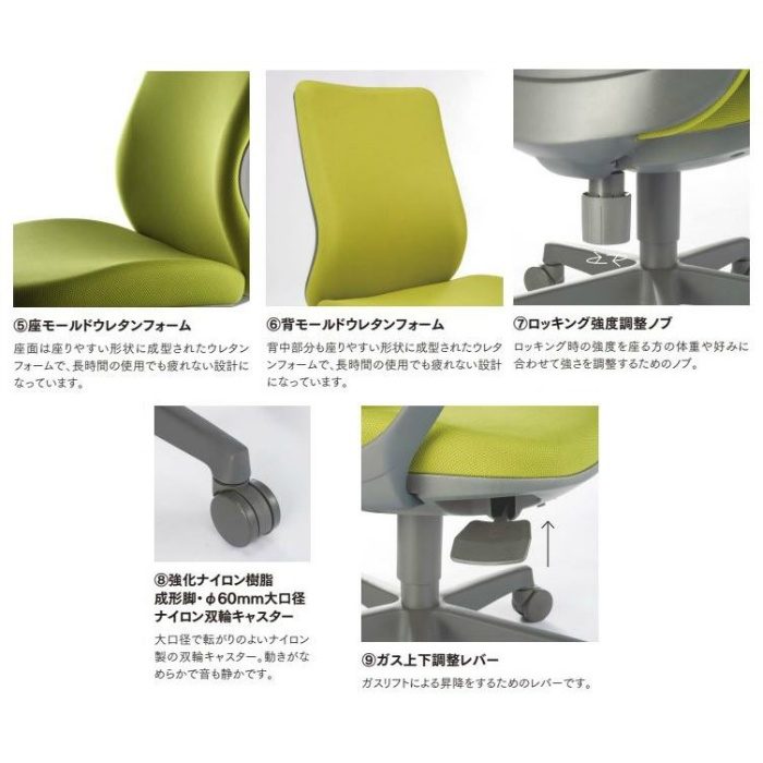 OA-3105(FG3)CBU オフィスチェア OA-3100シリーズ ローバック 肘なしタイプ