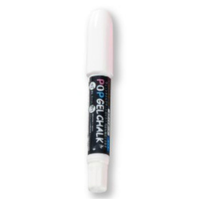 BPG-W POPゲルチョーク 線幅約4mm しろ 6本入
