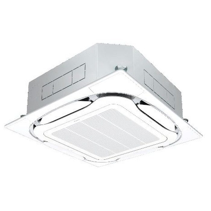 SZRUC160BYM+KHRP58S316H Eco ZEAS 天井埋込カセット形 S-ラウンドフロー 標準タイプ トリプル同時マルチ P160形 三相200V UVストリーマ除菌ユニット パネル（フレッシュホワイト）