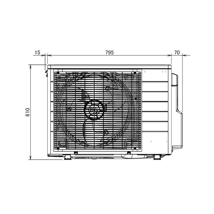 RSRP40BYVE FIVE STAR ZEAS 耐塩害仕様室外機 P40形 単相200V ダイキン工業【アウンワークス通販】