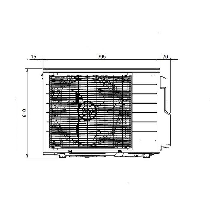 RSRP45BYVE FIVE STAR ZEAS 耐塩害仕様室外機 P45形 単相200V ダイキン工業【アウンワークス通販】