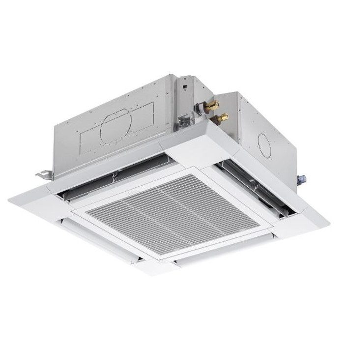 PLZX-ERMP160H3 パッケージエアコン スリムER 4方向天井カセット形（i-スクエアタイプ） 同時ツイン フリーコンポマルチ P160形 三相200V 室内機・室外機・標準パネル・分配管・ワイヤードリモコン
