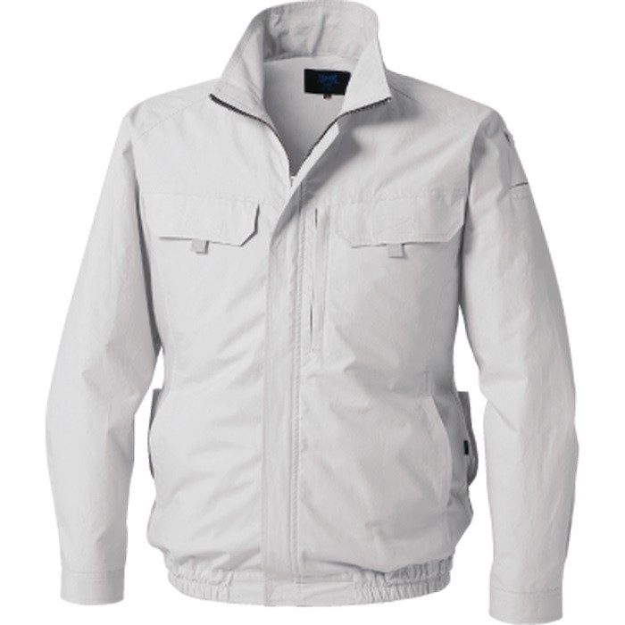 KU92230-K30 空調服Ⓡ 長袖ブルゾン（ウェアのみ） シルバー 4L