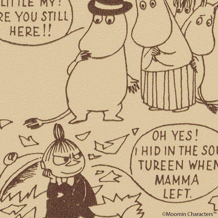 FE76694  ファイン1000 MOOMIN BUILDS A HOUSE 巾920mm