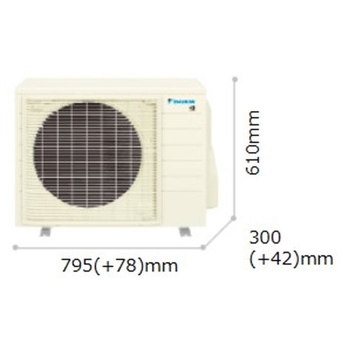 S403ATFP-W 壁掛形エアコン FXシリーズ 単相200V 室内電源タイプ 14畳対応 室外機セット ホワイト