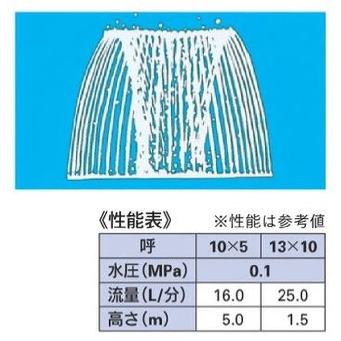 5382-10X5 回転糸ノズル 呼径10×5ｍｍ
