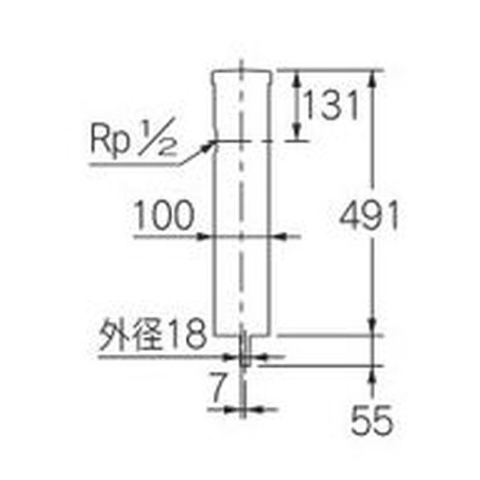 ガーデニング カクダイ 624-084 エコ水栓柱(焼丸太) ショート型 国際