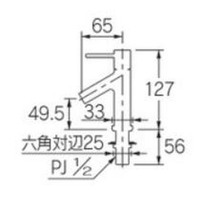 716-836-AG 立水栓 Natural SWEEQ アンティークゴールド カクダイ