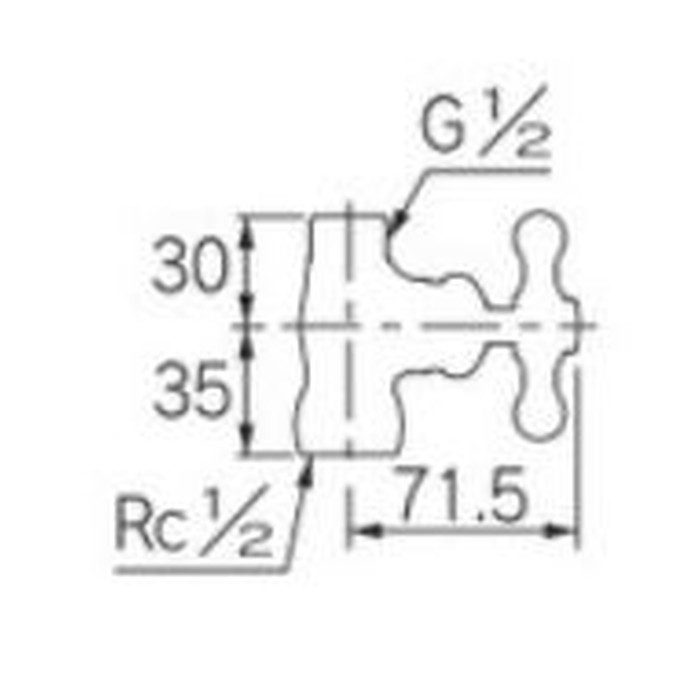 カクダイ フットバルブ 785-600 ( 785600 ) （株）カクダイ 定価