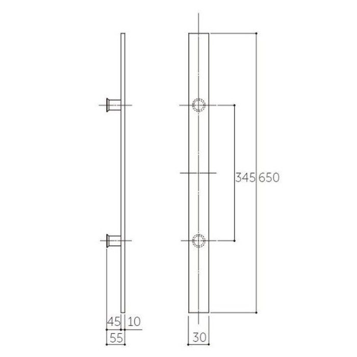 AIN-300 アイアンドアハンドルⅦ マットブラック【セール開催中