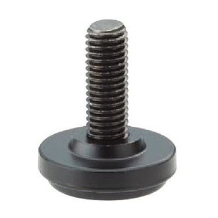 D-765 ダイカストアジャスター（黒） 底部：ABS 25mm 黒（3価ジンカート）