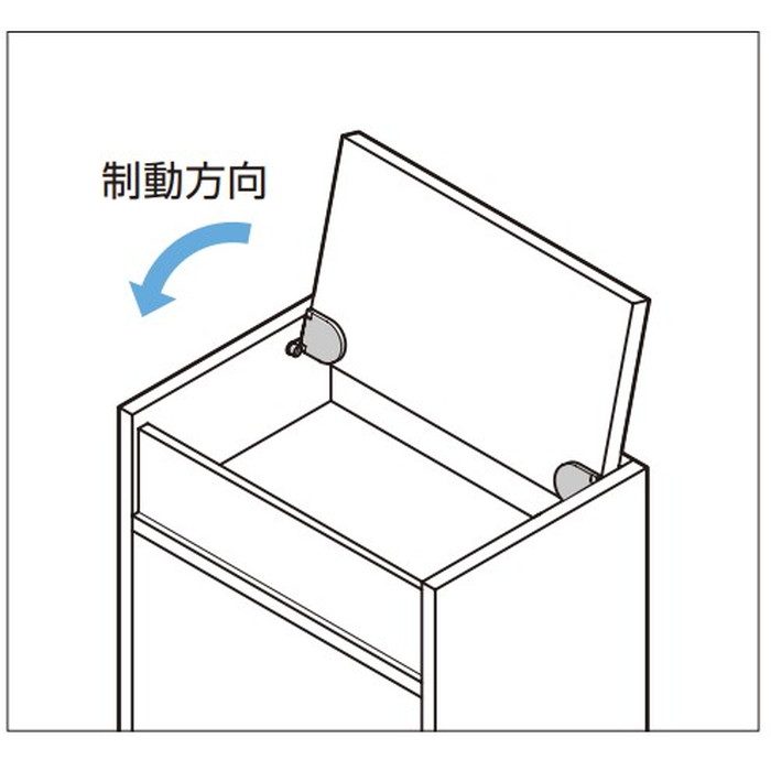 HG-JHM11-3BL LAMP ダンパーヒンジ HG-JHM11型 PAT.P 本体 対応モーメントN・m：0.2～0.29 ブラック 1セット（左右各1個）