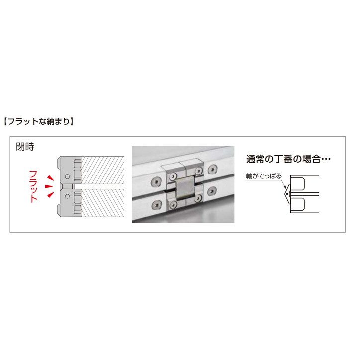 HG-TMH2030-SN LAMP 平行二軸トルクヒンジ HG-TMH型 PAT サチライトニッケルめっき