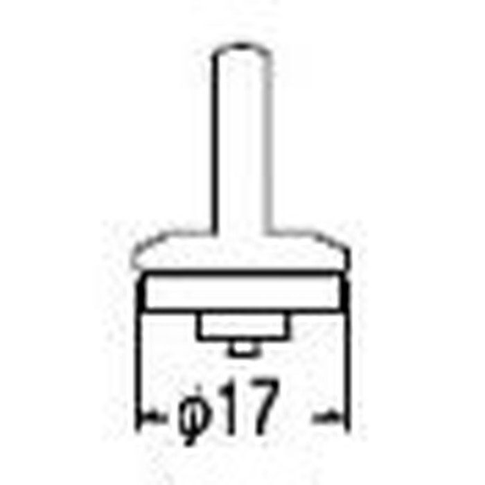 PP82A-1S-17 水栓ケレップ 耐熱温度80℃ 直径17mm 2個入