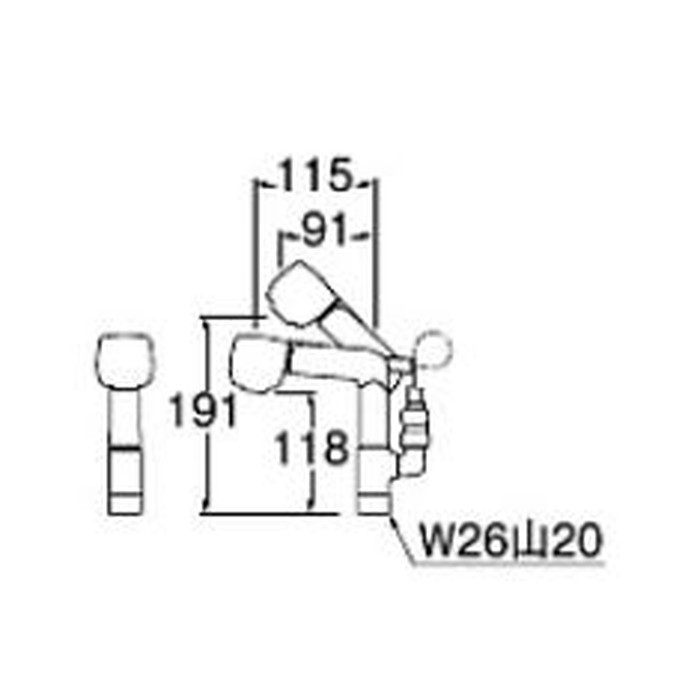 S85-30S-MW2 シャワー受けセット