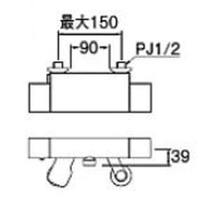 SK18502-5 サーモシャワー混合栓 ordina＋ SANEI【アウンワークス通販】