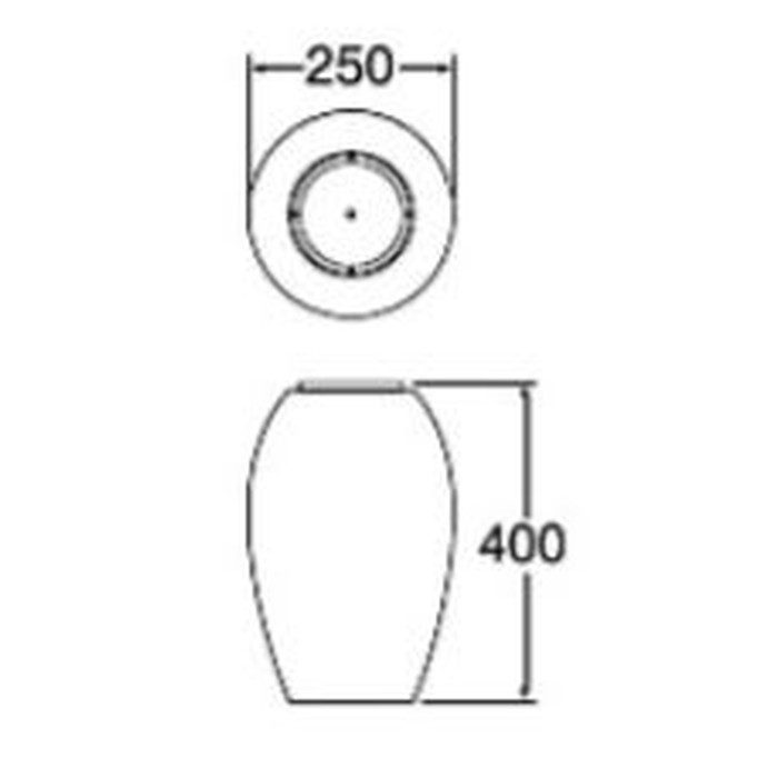 EW20-S-3 インテリア水琴窟 屋内用 青古信楽 SANEI【アウンワークス通販】