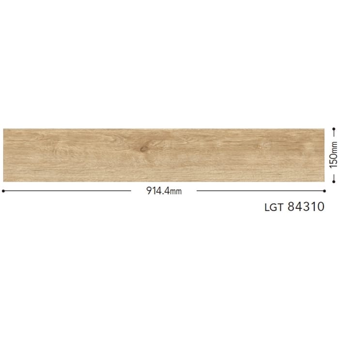 LGT-84310 レイグランタイル ウッド 150×914.4×5mm リファインオーク 13枚入