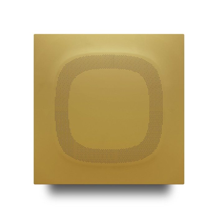 硬質吸音パネル iwasemi SQ-α シックマスタード 225mm×225mm×厚み34mm 15枚入
