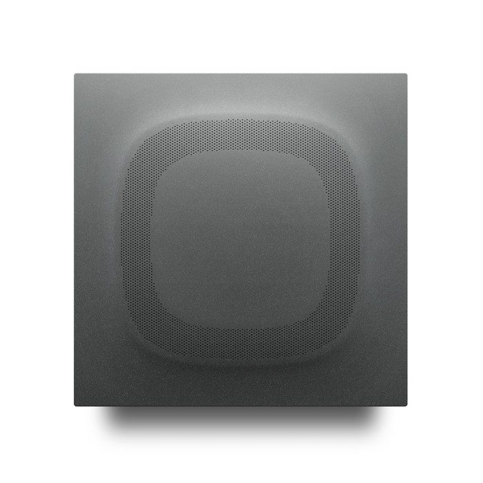 硬質吸音パネル iwasemi SQ-α ダルトーングレイ 225mm×225mm×厚み34mm 15枚入