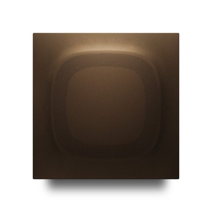 硬質吸音パネル iwasemi SQ-α ダークカッパー 225mm×225mm×厚み34mm 15枚入