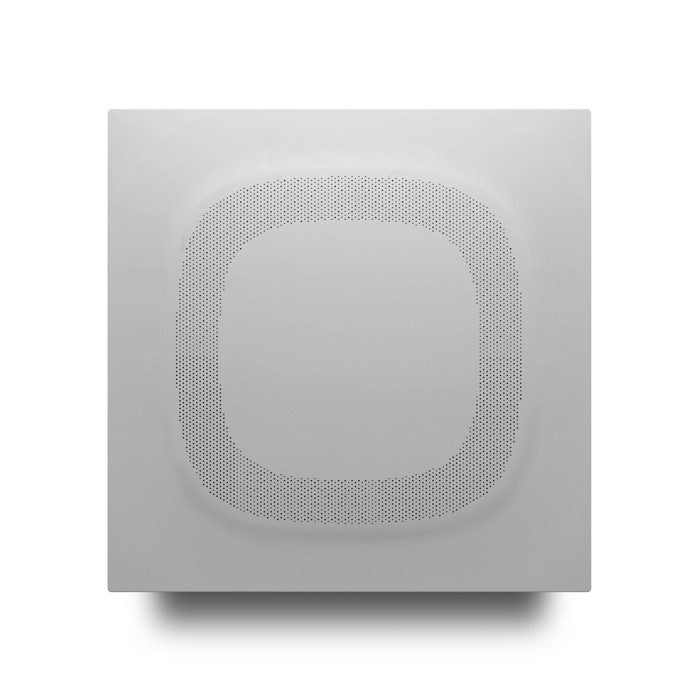 硬質吸音パネル iwasemi SQ-α モイスチャーホワイト 225mm×225mm×厚み34mm 15枚入
