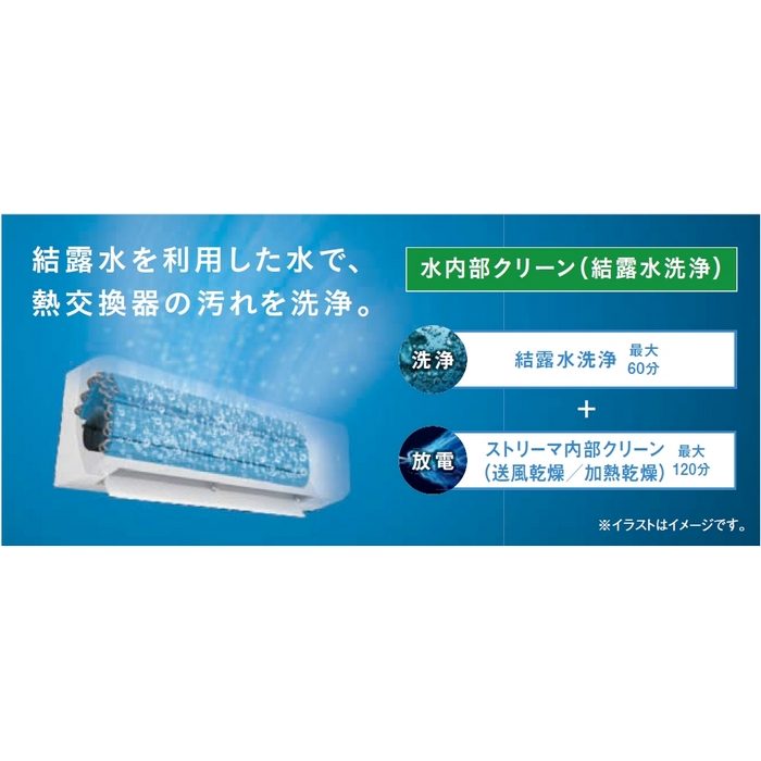 S223ATES-W-E 壁掛形ルームエアコン Eシリーズ 6畳対応 耐塩害仕様 室内電源タイプ 単相100V 室外機セット ホワイト