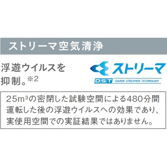 S223ATES-W-E 壁掛形ルームエアコン Eシリーズ 6畳対応 耐塩害仕様 室内電源タイプ 単相100V 室外機セット ホワイト