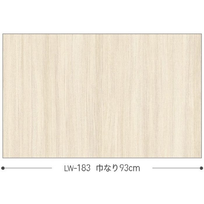 LW-183 ウィル 壁紙 マテリアル 巾93cm チーク板柾（目地なし）