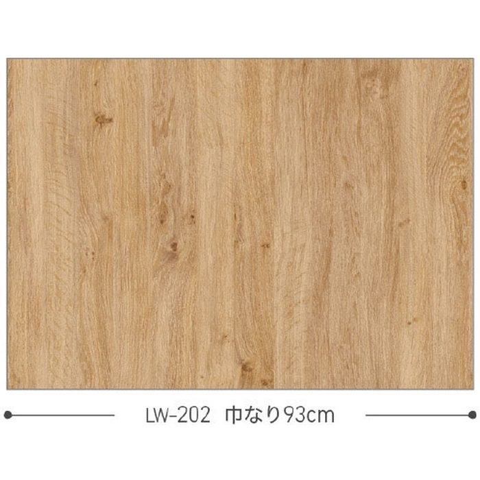 LW-202 ウィル 壁紙 マテリアル 巾93cm オーク板柾（目地なし）