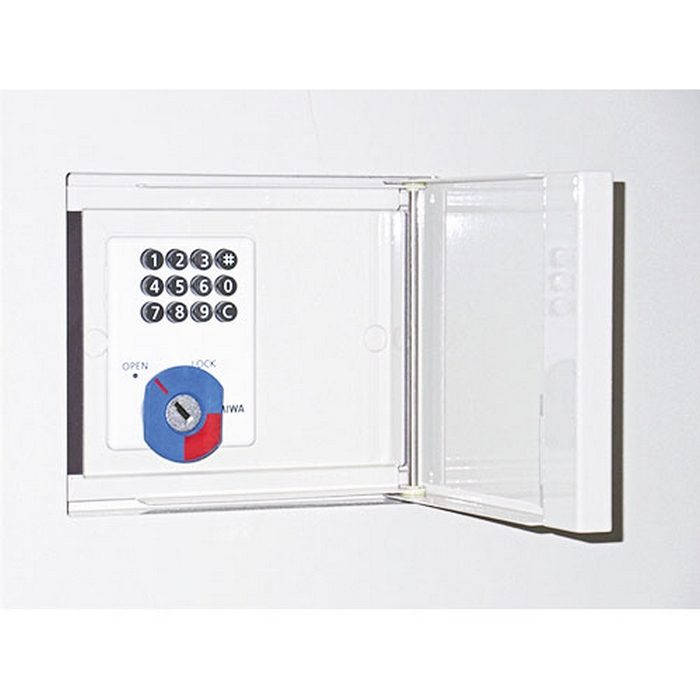 TBX-F2SS-GW ハイツ・アパート向け宅配ボックス SSボックス×2段＋Sボックス×1段 標準扉 H1080×W400×D325mm 本体=ダークグレー 扉=ホワイト